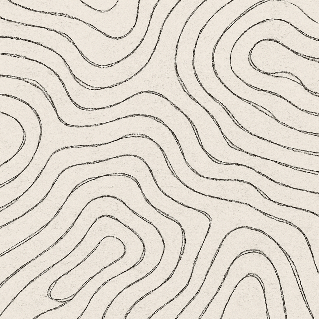 Pattern_Höhenlinien-Weinberge_Skizzen-Stil